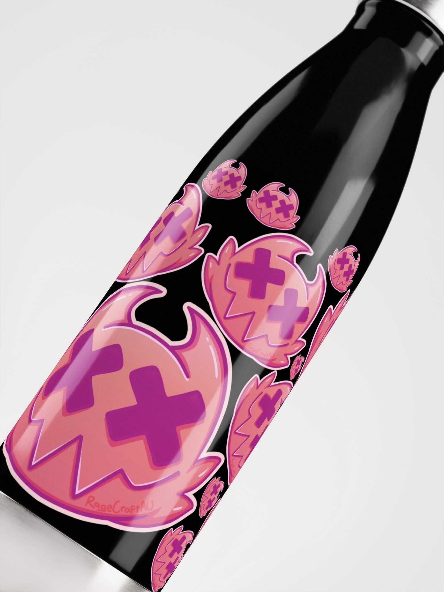 Rage Cat Stainless Steel Water Bottle product image (5)