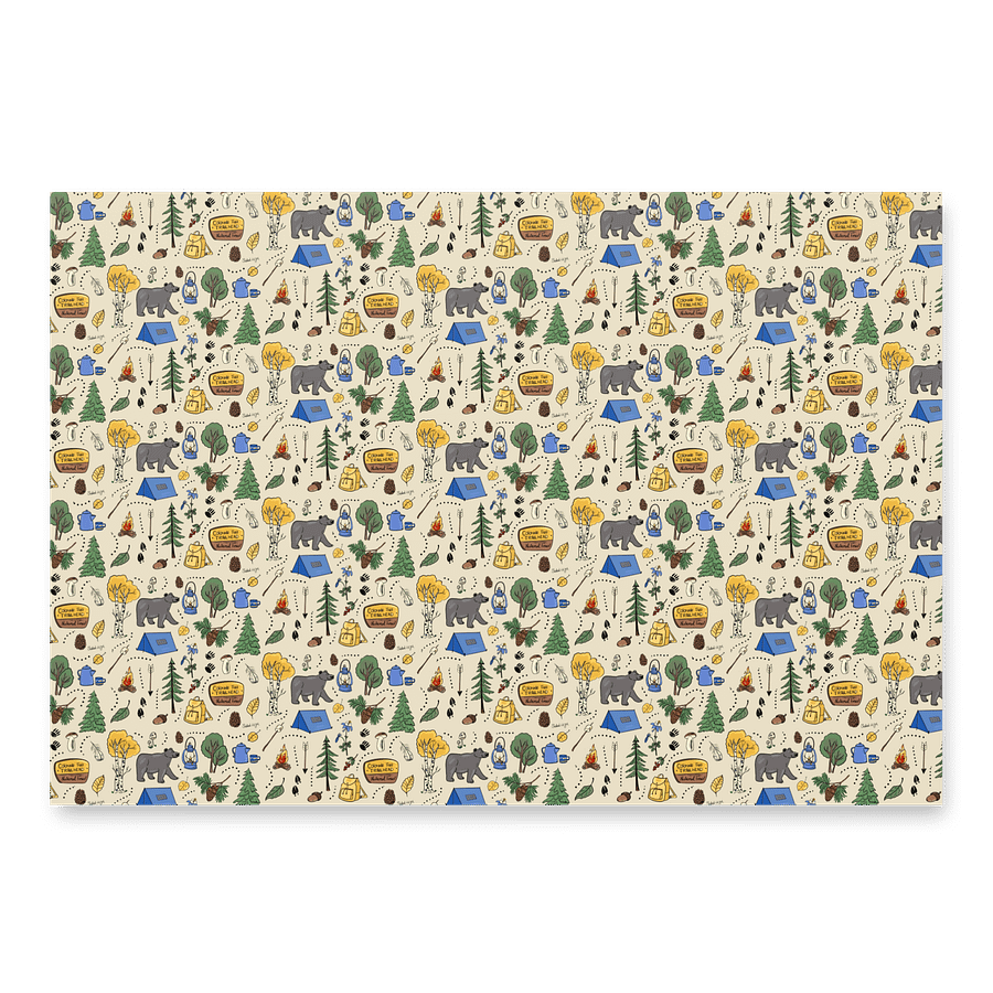Colorado Trail Adventure Wrapping Paper Set product image (6)