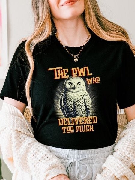 Hedwig Owl Funny Vintage Pulp Mystery Harry Potter Shirt product image (22)