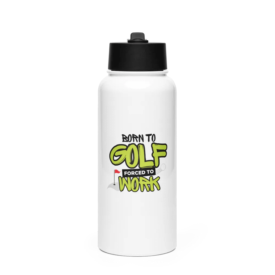 Born to Golf Stainless Steel Water Bottle – Hydrate Like a Pro product image (2)