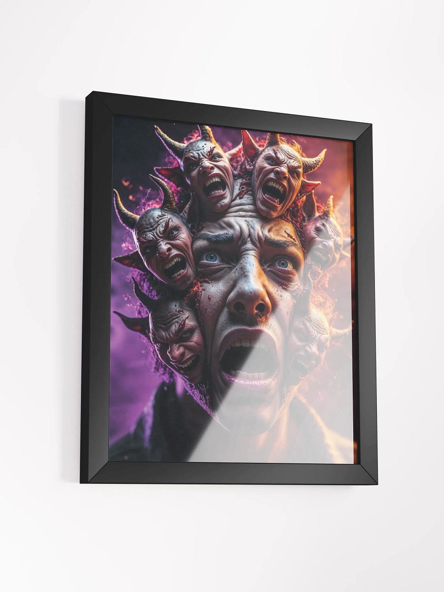 Screams of the Inner Demon Framed Print product image (13)