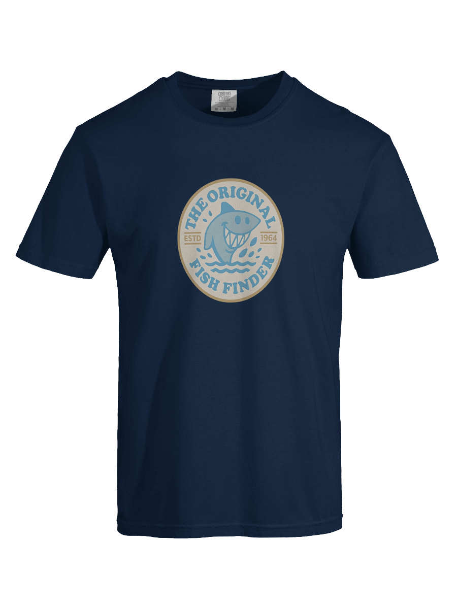 TOFF Shark T-Shirt / The Original Fish Finder Shark T-Shirt Full Colour Heavyweight product image (4)