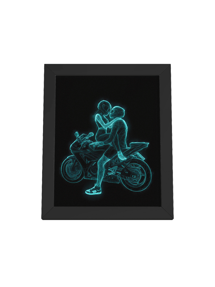 Neural Riders Framed Poster product image (3)