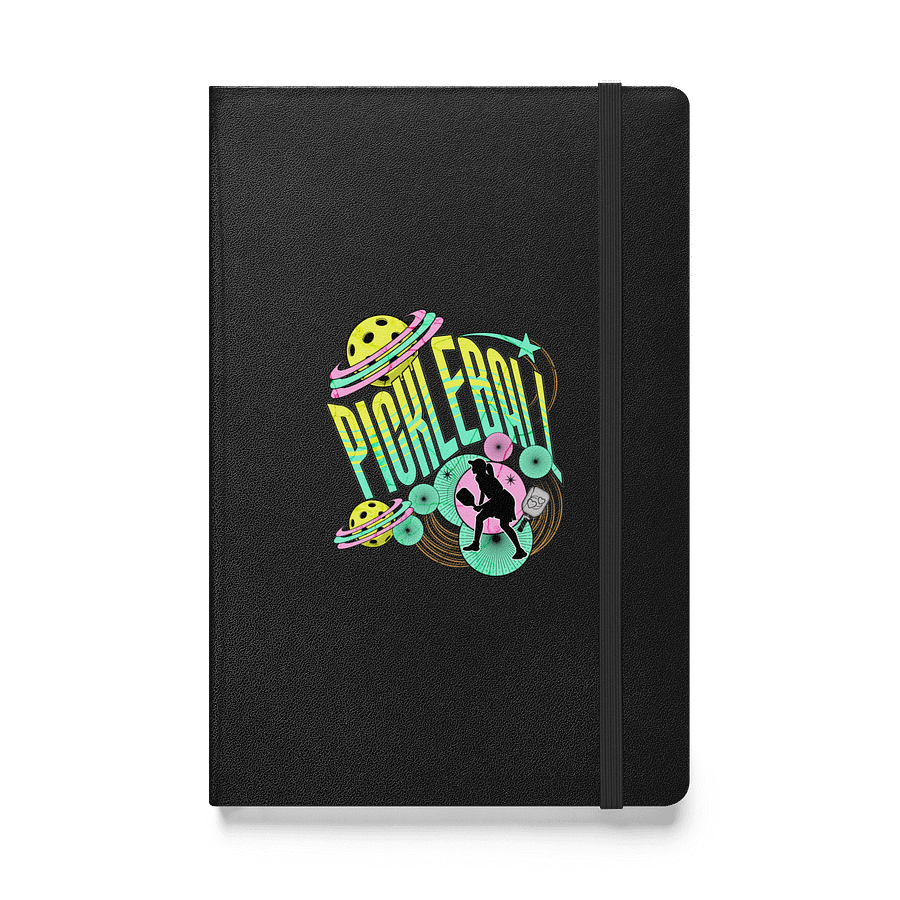 Pickleball Space Hardcover Notebook product image (1)