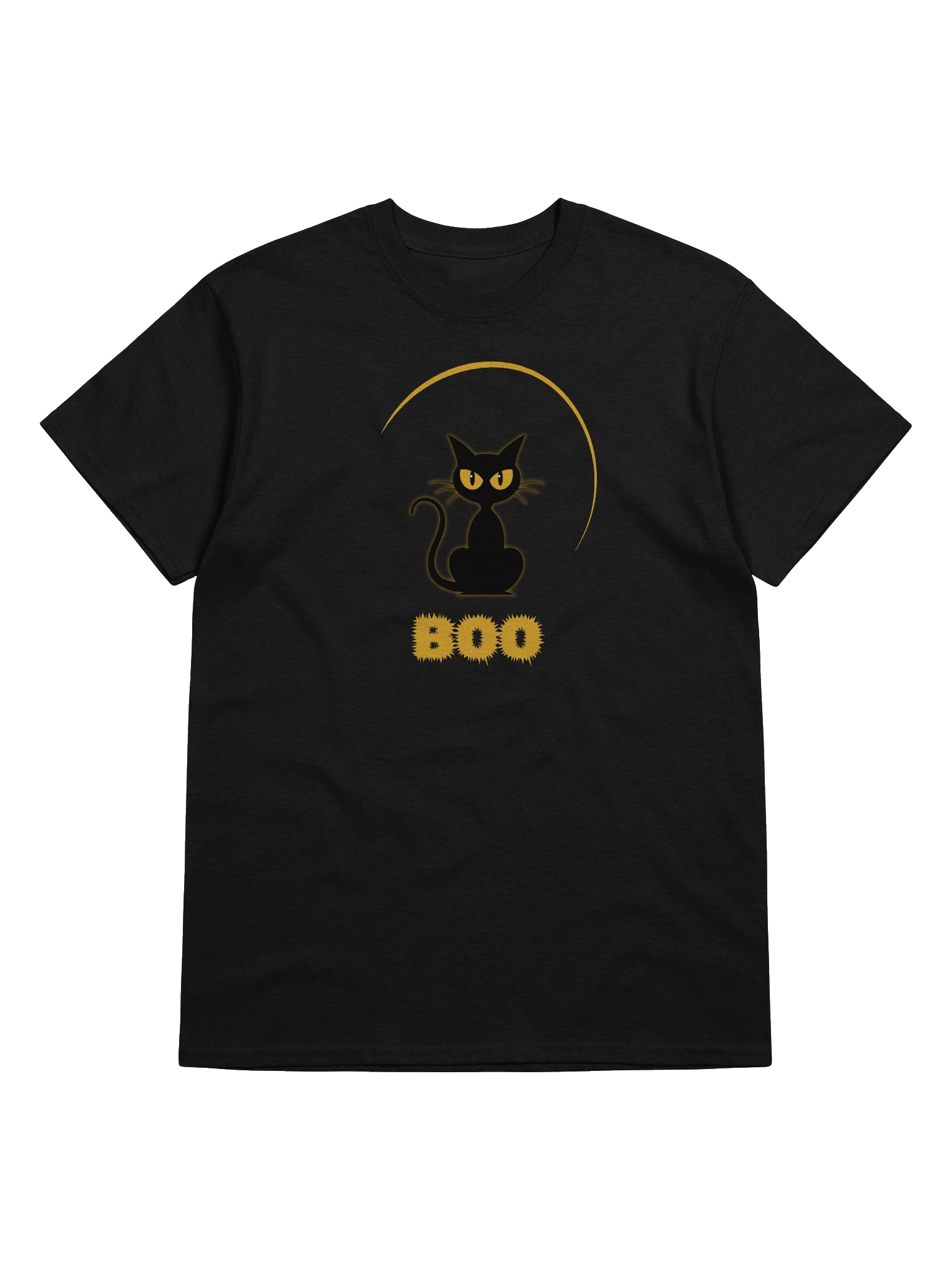 BOO: Moonlit Black Kitty - UNISEX T-SHIRT product image (5)