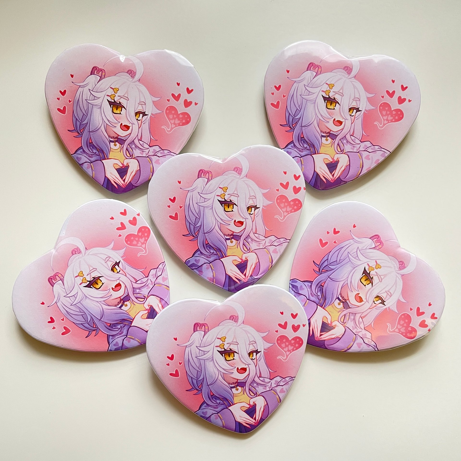 Henya - Heart Pin product image (2)