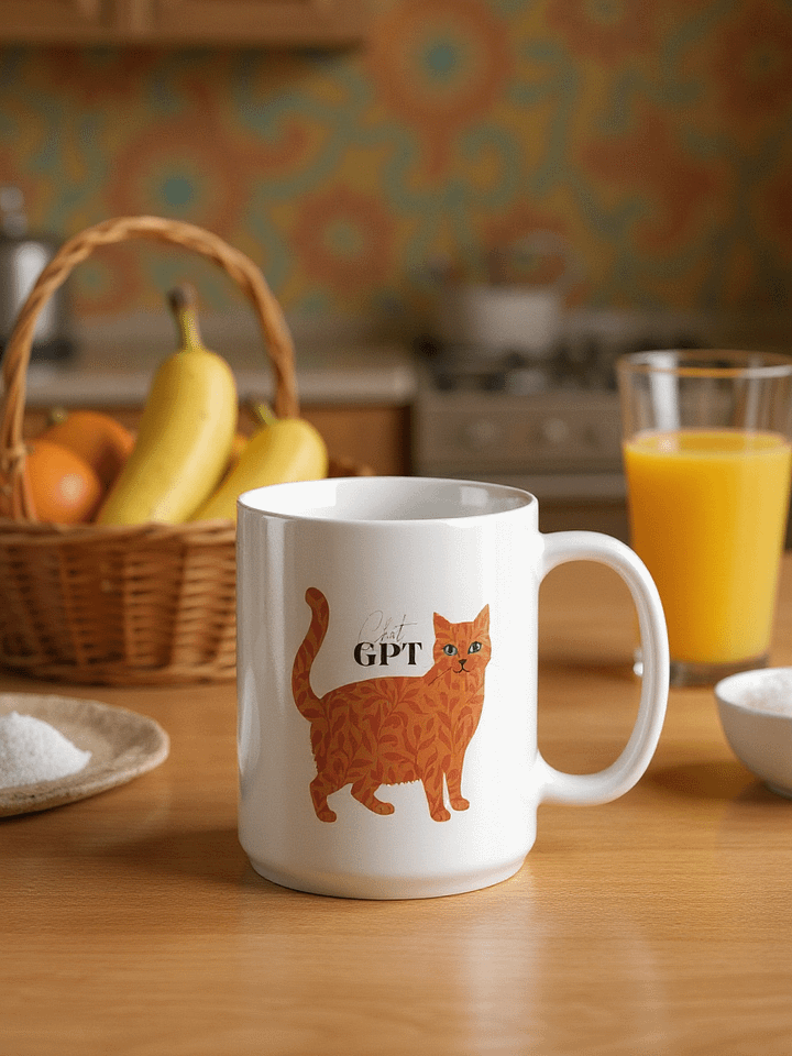 Leafy Feline Dreams Mug product image (2)