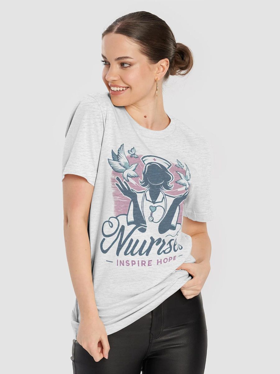 Hopeful Nurse Halo T-Shirt product image (82)