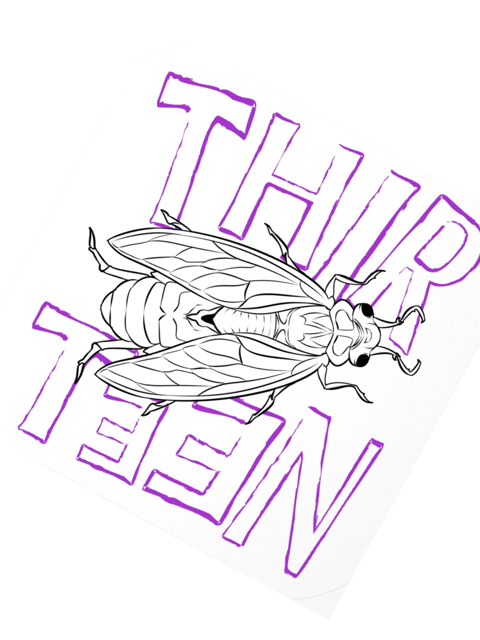 17-Year Stickada (White) product image (2)