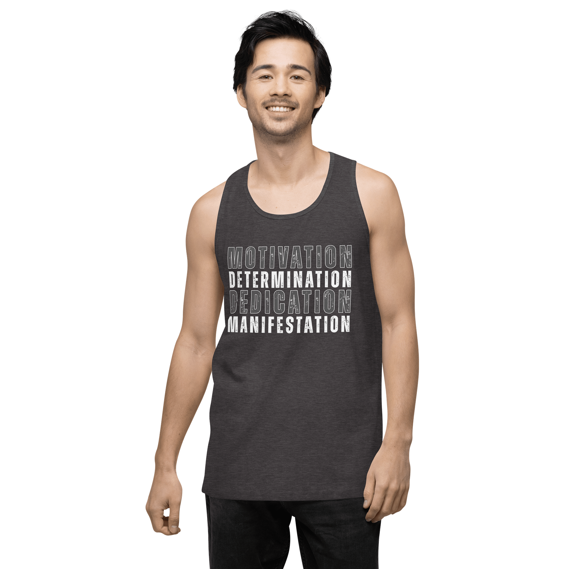 Motivation Determination Dedication Manifestation Men's Tank Top product image (16)
