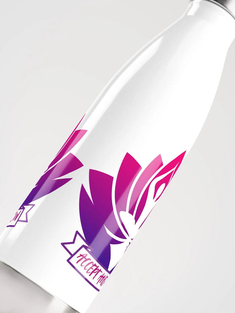 Accept and Grow Water Bottle | Inspirational Hydration for Personal Growth product image (5)