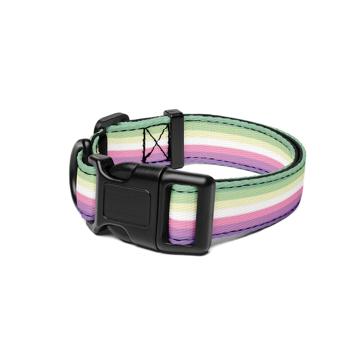 Genderfae Pride Flag Pet Collar product image (1)