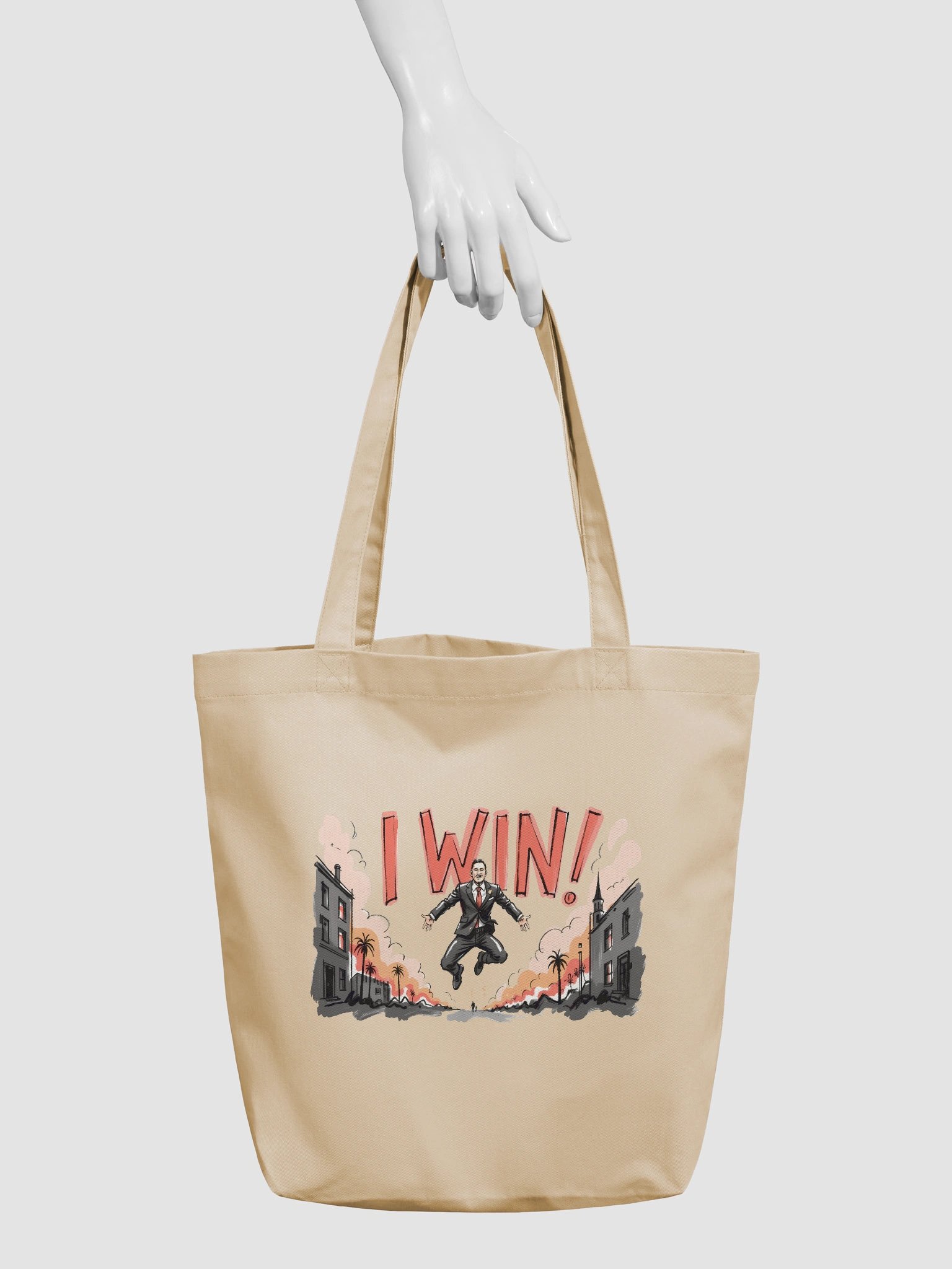 Dynamic Win Art Print – Urban Triumph Eco-Friendly Tote Bag product image (3)