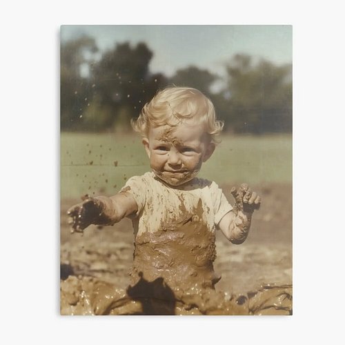 We all loved to get dirty when we were kids, what stopped that?
Relive your days in the mud with the link in my profile!

#ki...