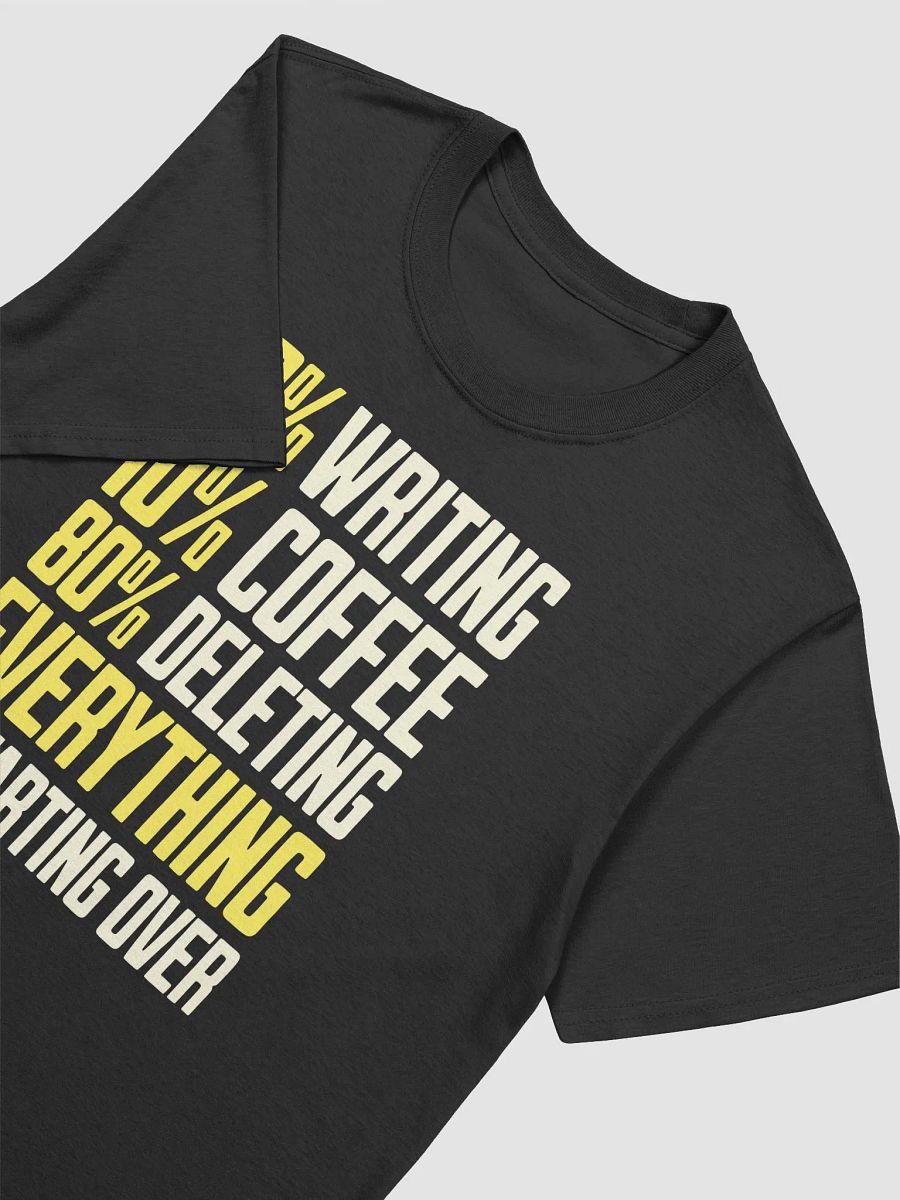 Funny Writing, Coffee and Deleting Unisex T-Shirt product image (3)