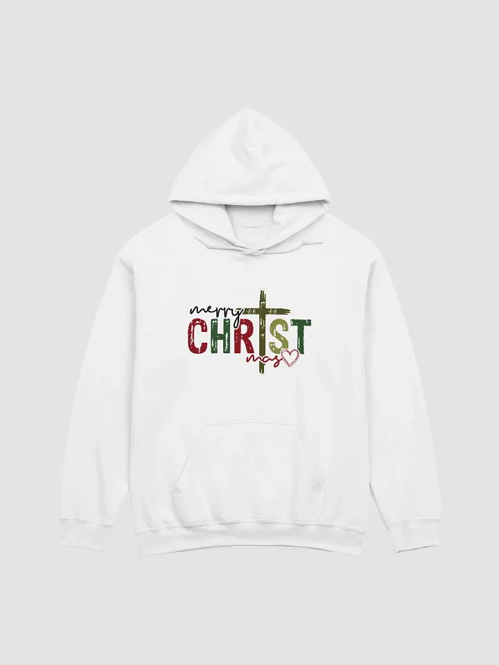 Merry Christmas Cross Hoodie product image (2)