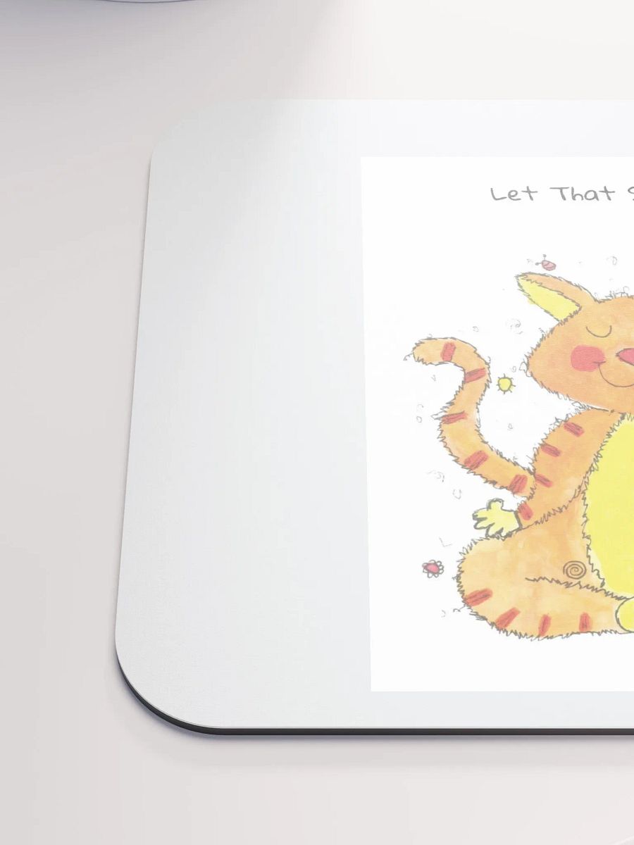 Ging Ging Meditating Cat Mouse Pad product image (6)