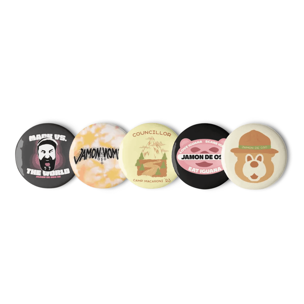 Jamon de Oso Badge Set product image (1)