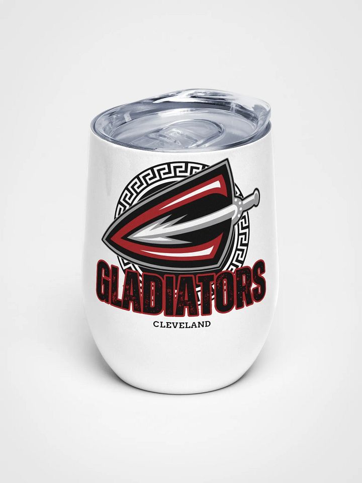 Cleveland Gladiators Wine Tumbler product image (1)