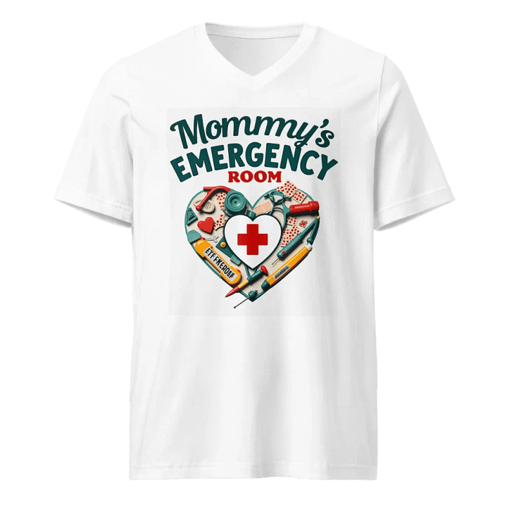 Mommy's Emergency Room V-Neck Tee product image (5)