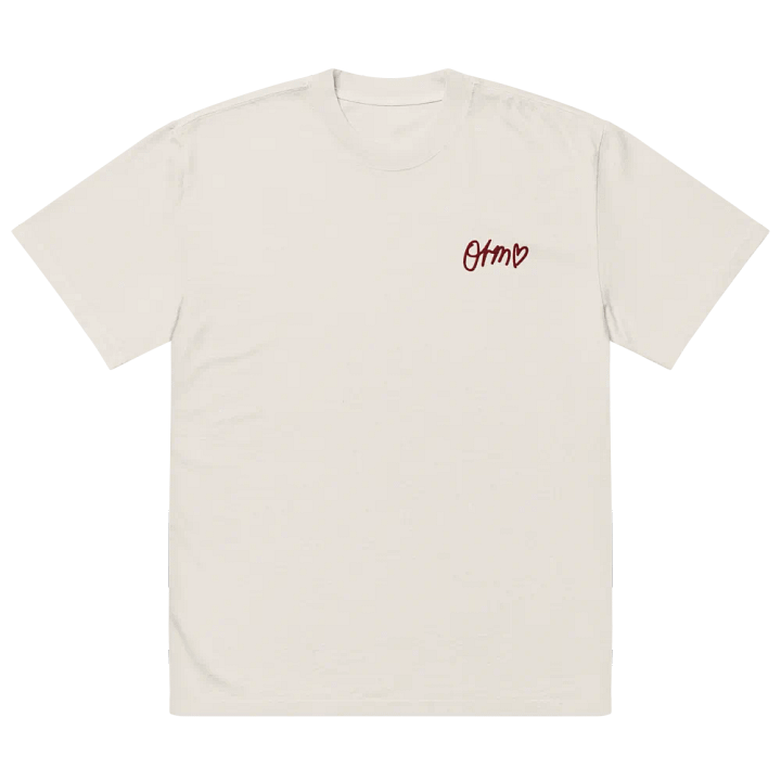 Orm Kornnaphat Premium Oversized Faded T-Shirt product image (14)