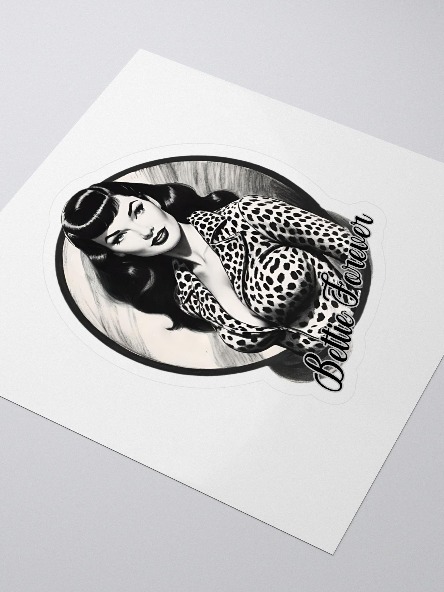 Bettie Forever Kiss Cut Stickers product image (3)