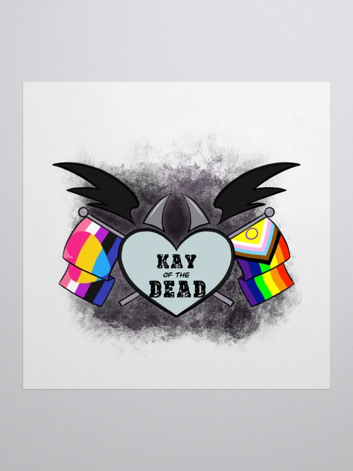 Kay_of_the_Dead Pride Logo Sticker product image (1)