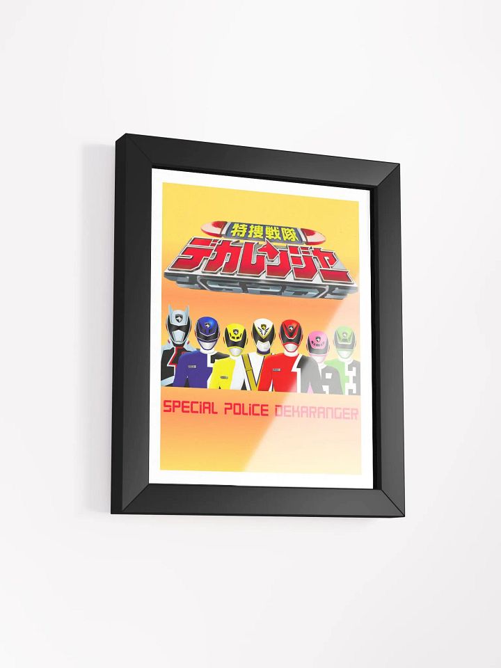 Dekaranger Special Police Matte Poster product image (10)