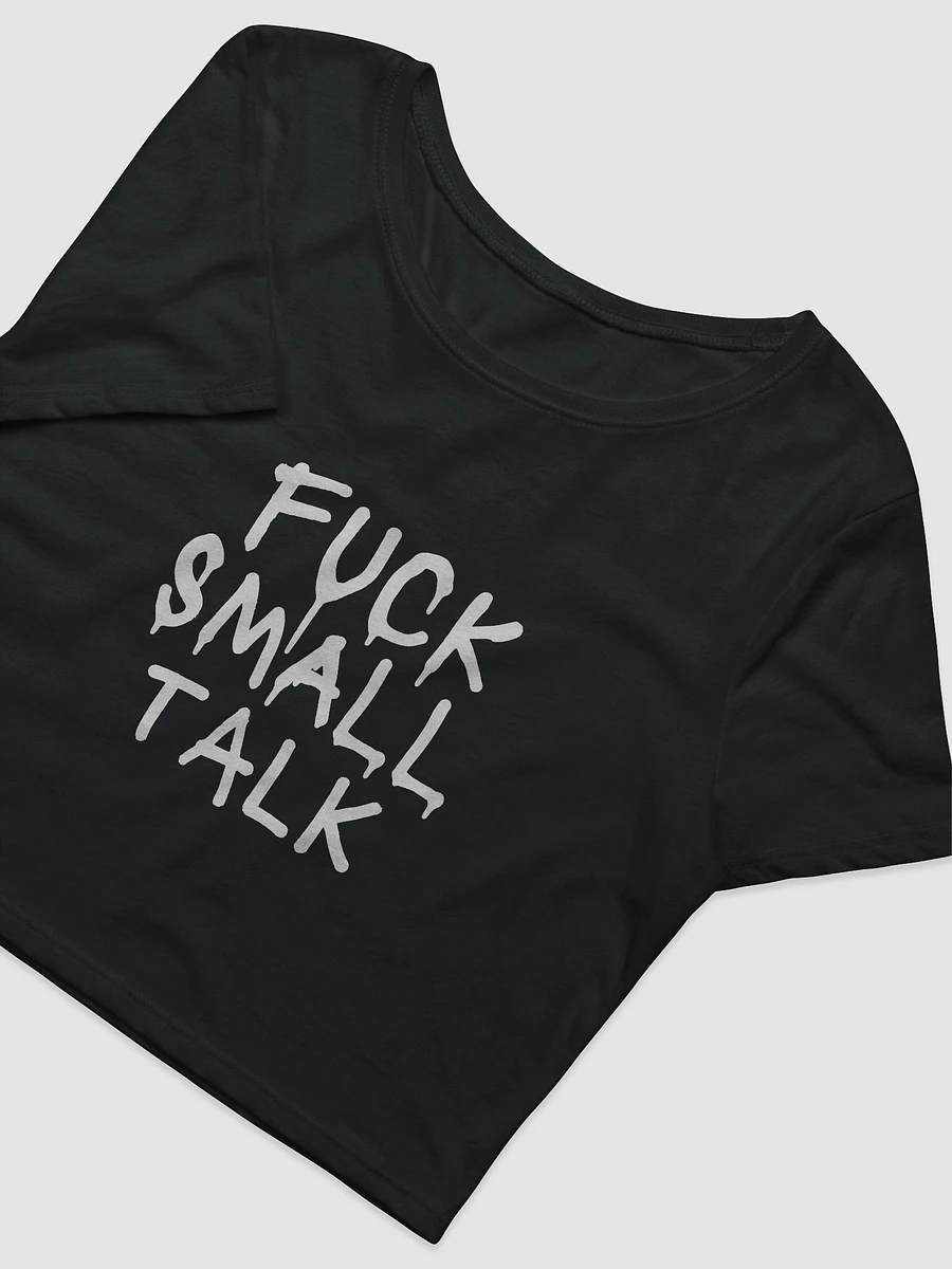 Fuck Small Talk Crop (2 Colors) product image (5)