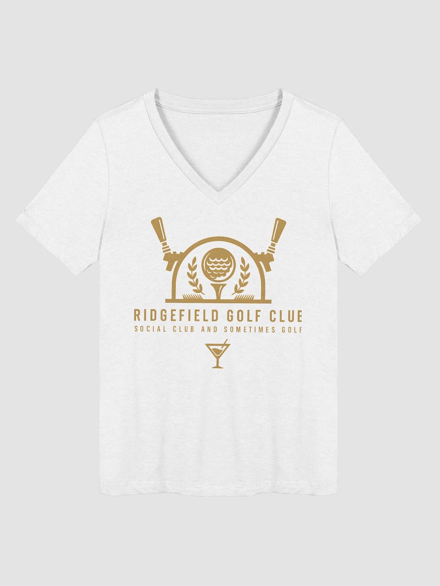 Ridgefield Golf Club Logo Women's V-Neck Tee product image (23)