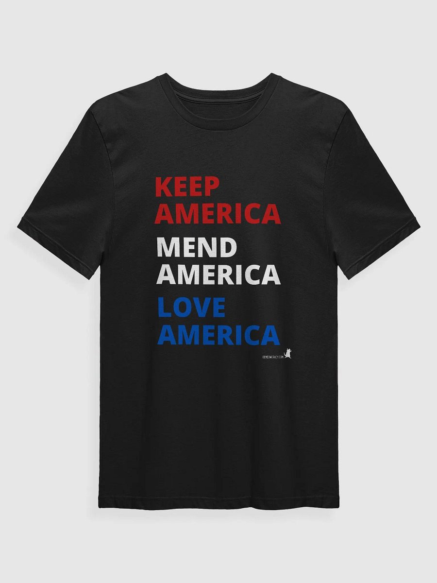 KAMALA Keep Mend Love America Supersoft Slim Fit T-Shirt product image (3)