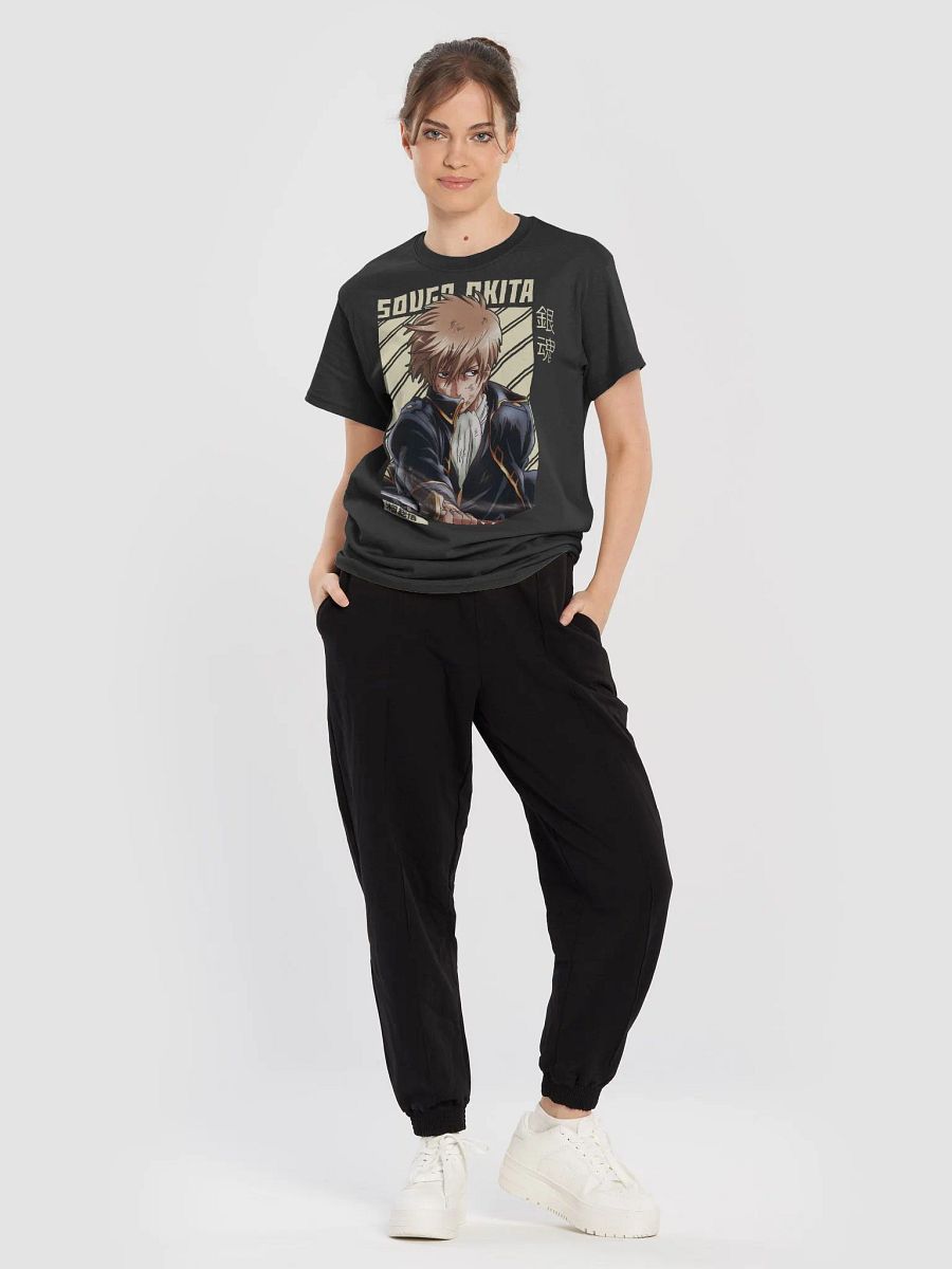 Gintama Sougo Okita Battle T-Shirt – Gildan Heavyweight product image (3)