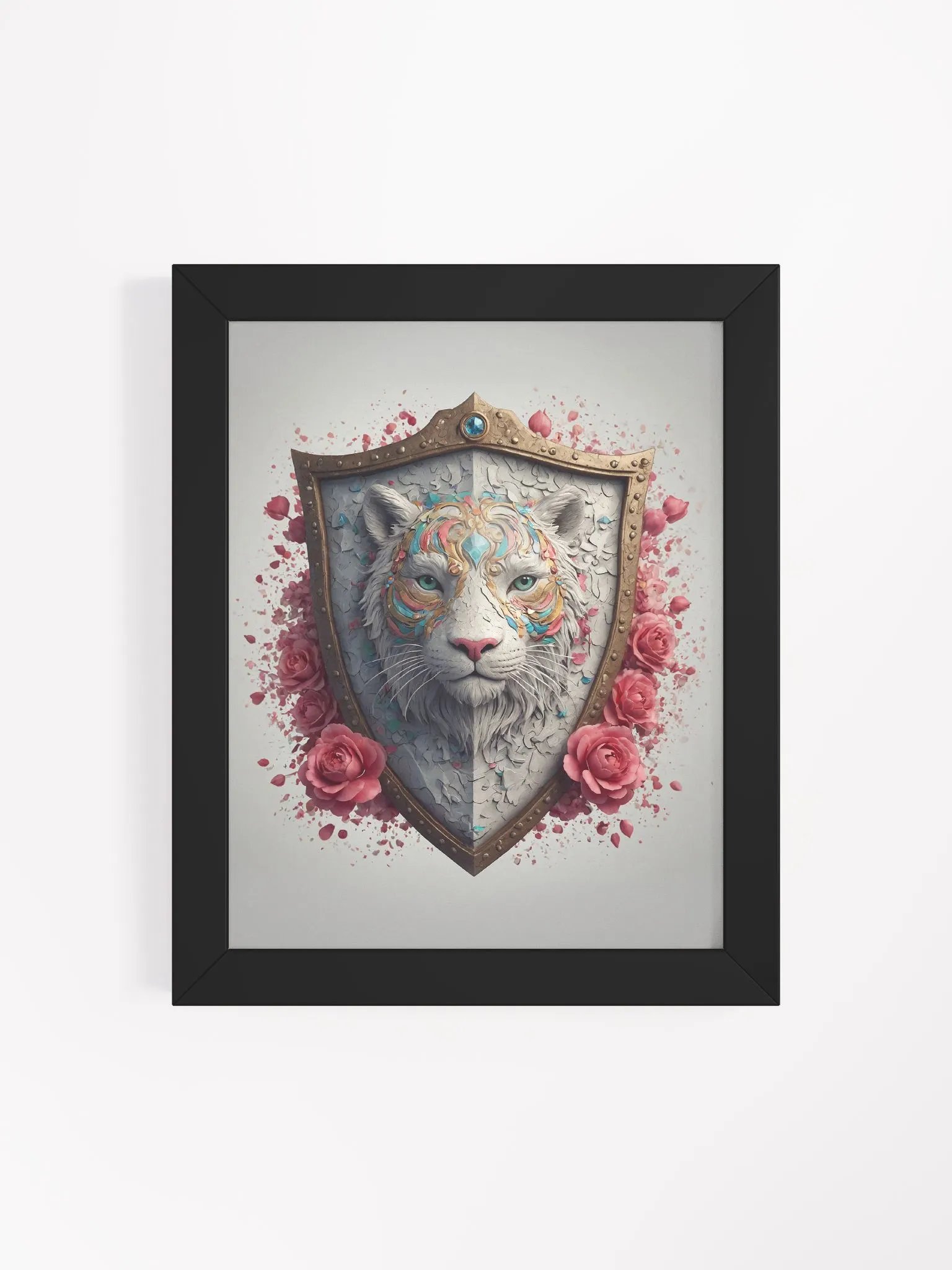 Tiger framed high-quality matte poster product image (105)