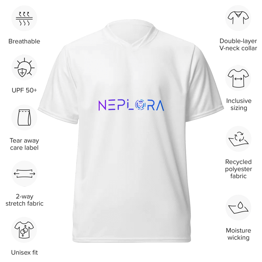 Neplora Unisex Sports Jersey product image (9)