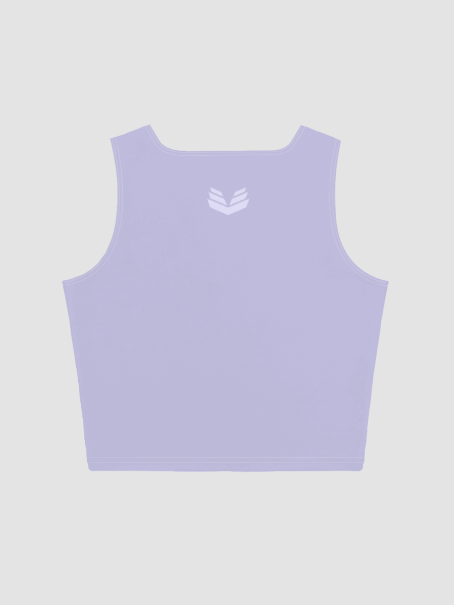 Signature Crop Top Tee - Lilac product image (6)