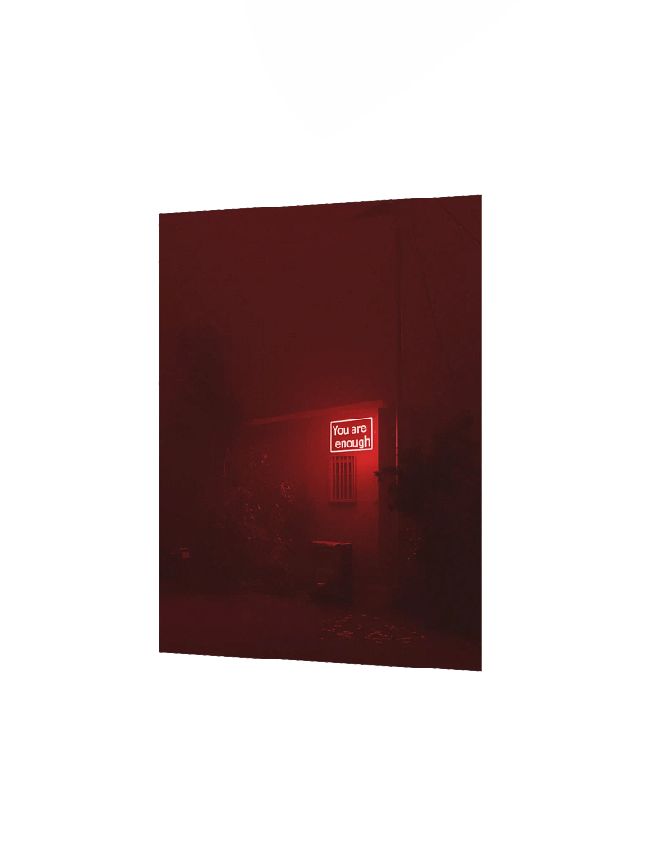 "You are enough" Matte Poster product image (7)