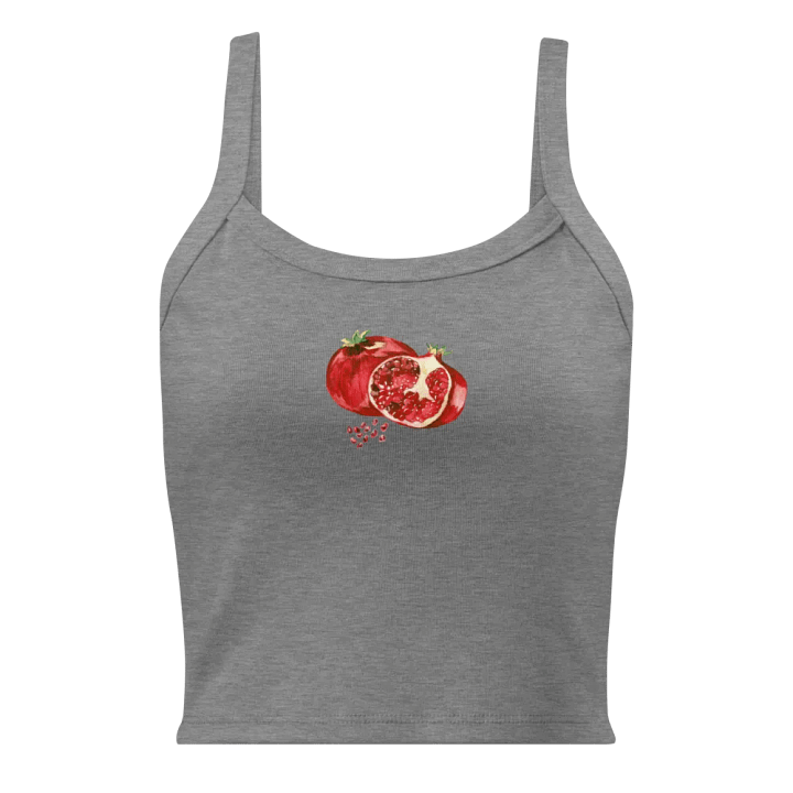 Pomegranate Rib Tank product image (3)