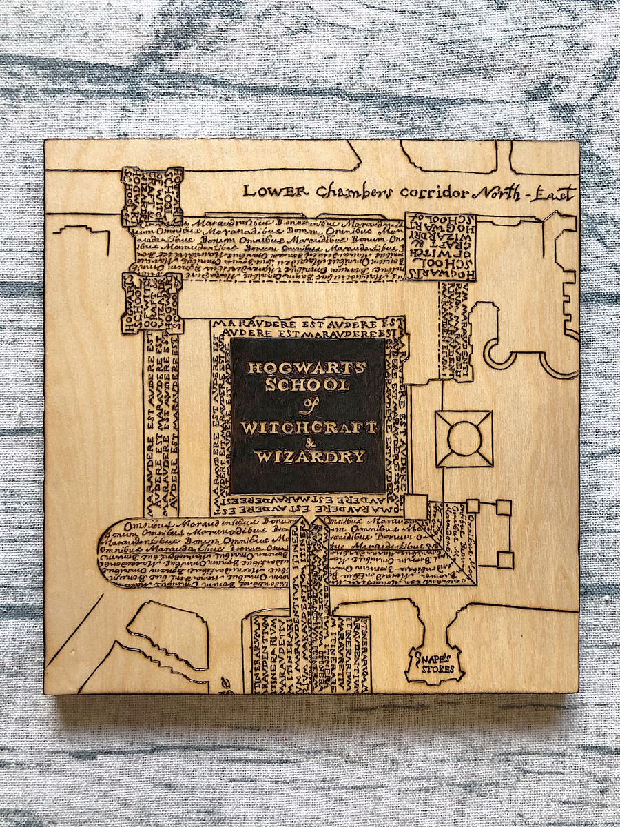 Marauder's Map - Full Size 10 Panel Wall Hanging product image (5)