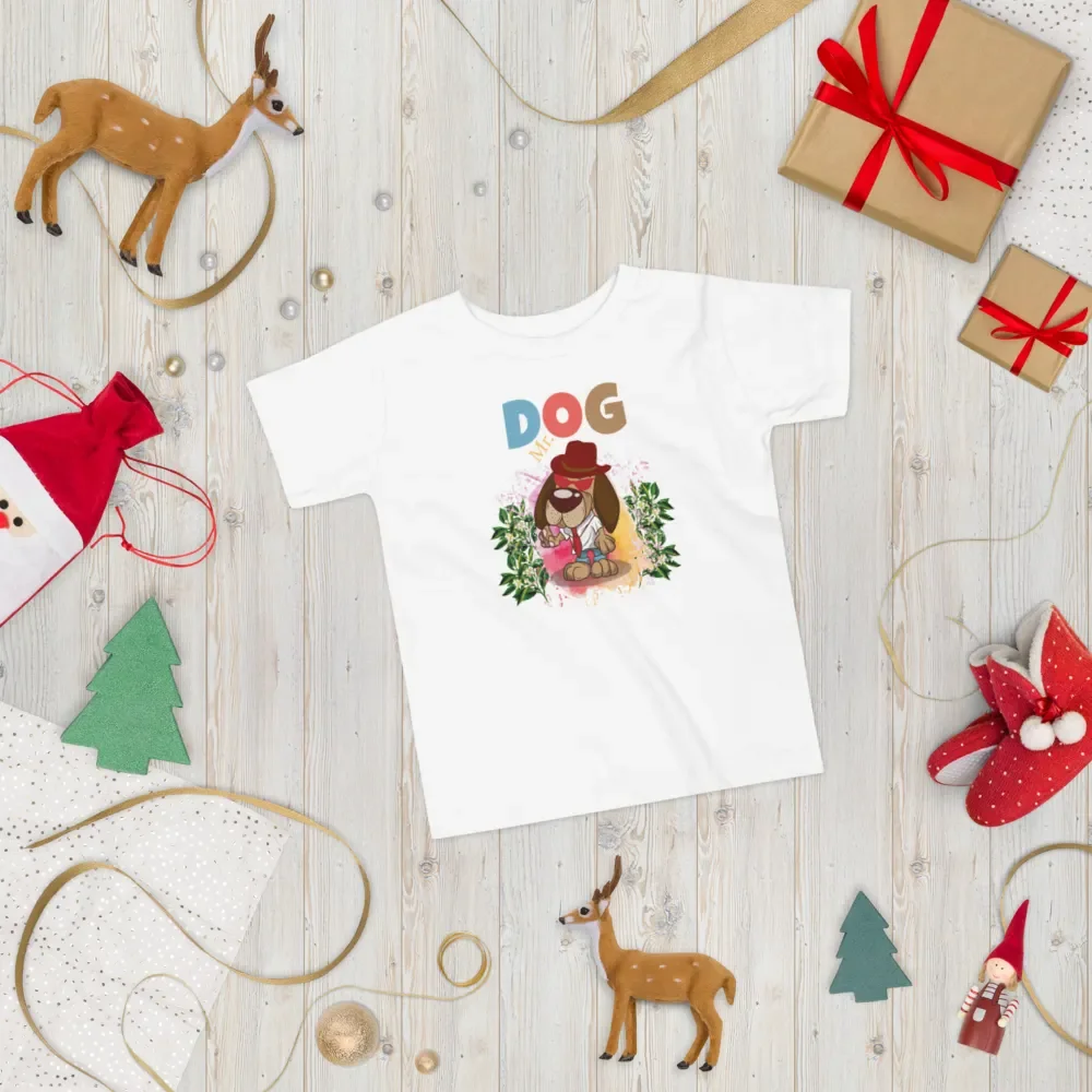 Mr. Dog Cute & Colorful Funny Toddler T-Shirt – Trendy Bella + Canvas Kids Gift product image (3)