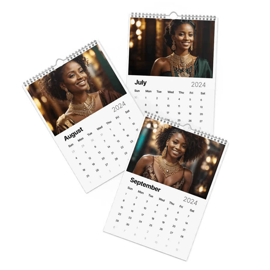 Glamour & Glow: Stylish Living 2024 Calendar product image (20)