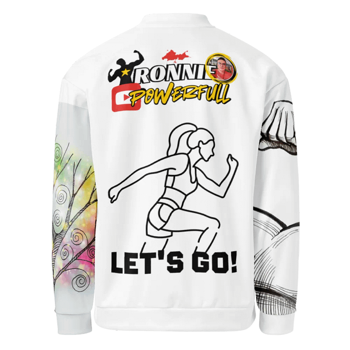 Flex Power All-Over Bomber Jacket product image (2)