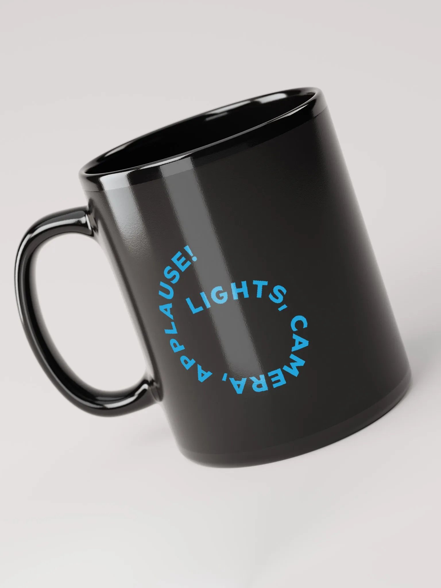 Lights, Camera, Applause! | Black Mug product image (5)