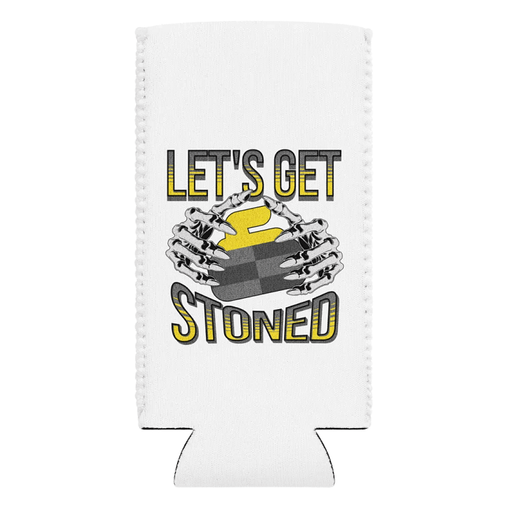 Lets Get Stoned Curling Skeletal Hands Can Cooler product image (1)