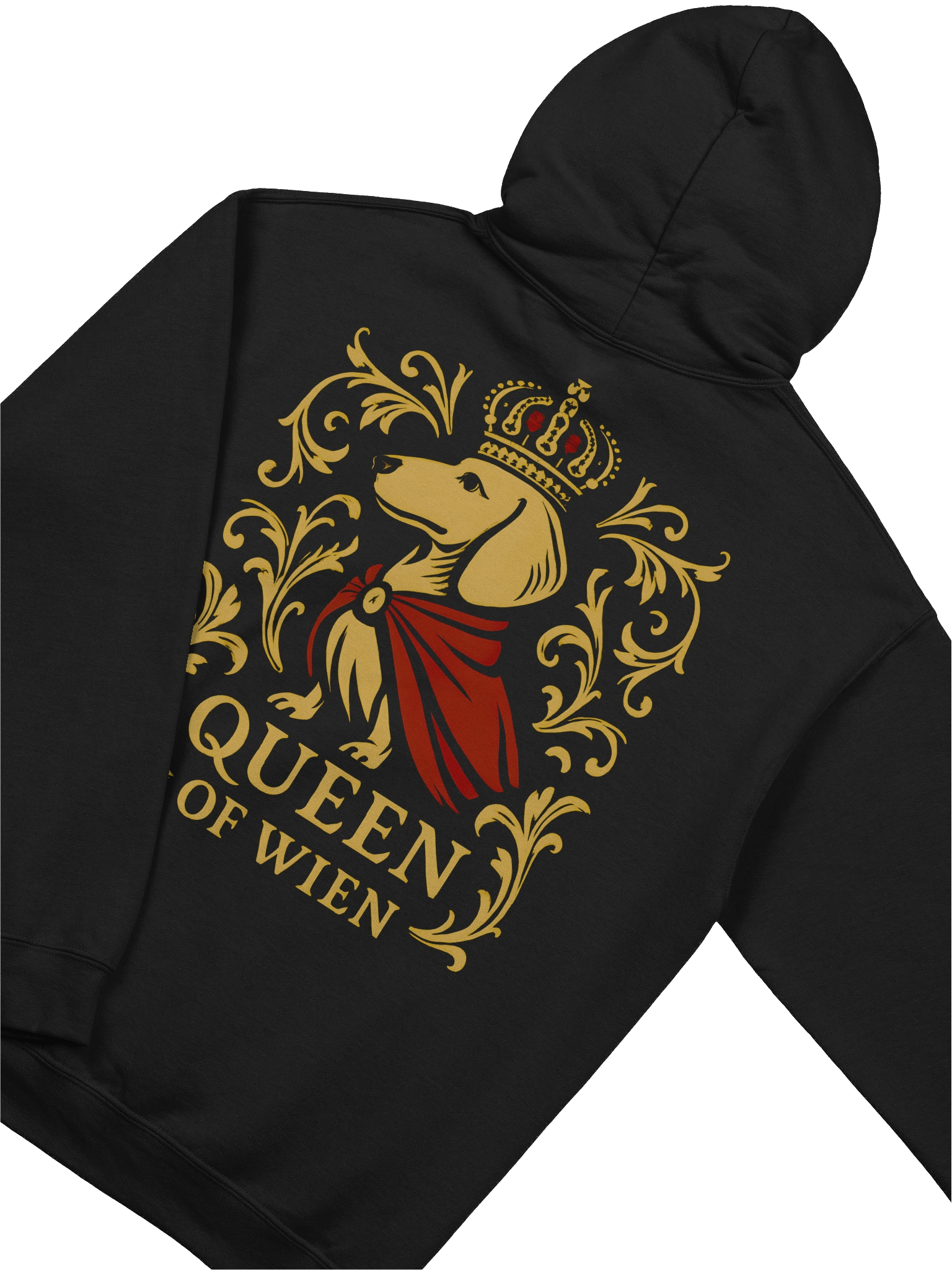 Queen of Wien Royal Dachshund Hoodie product image (7)