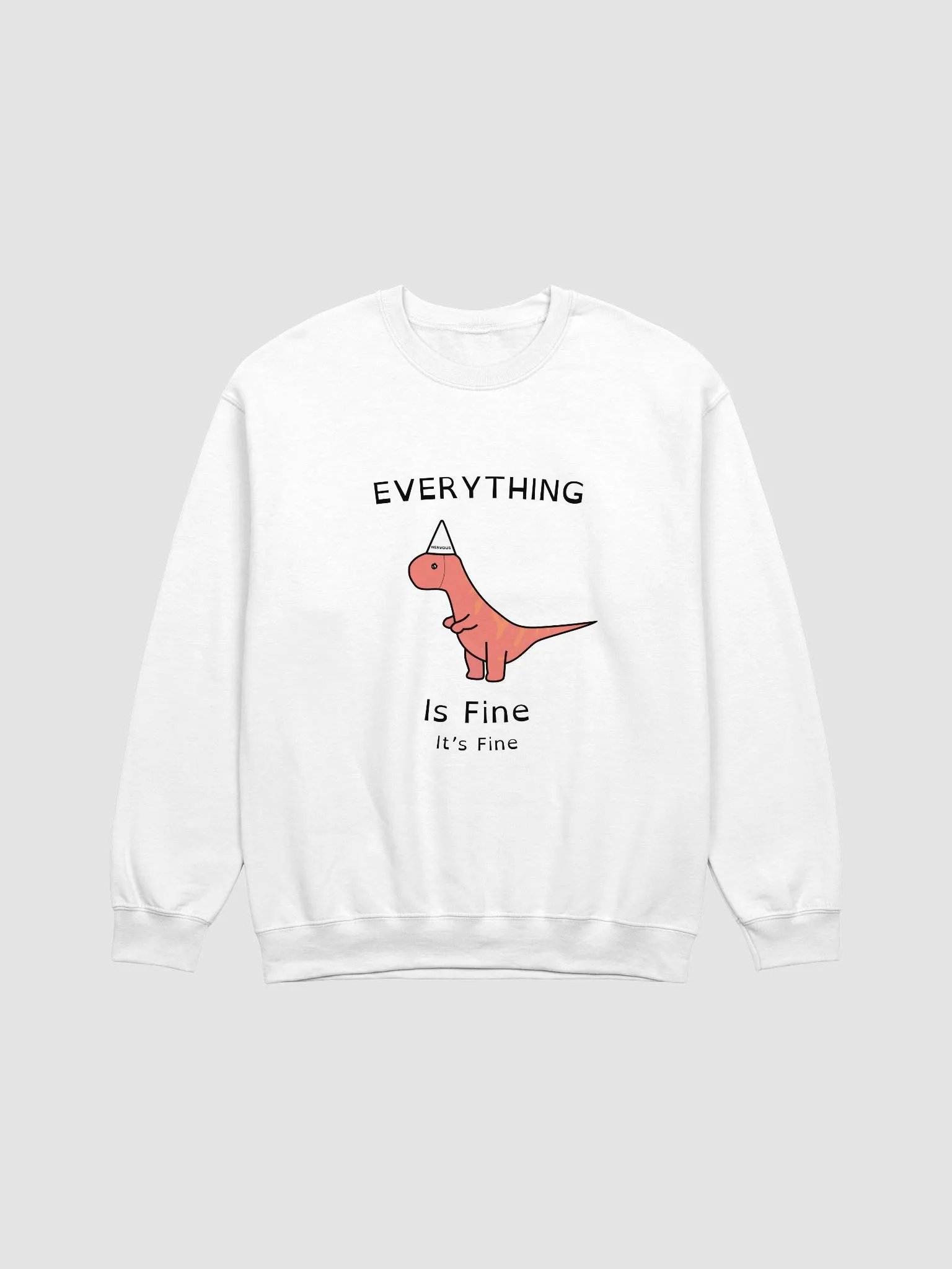 Everything is fine - 2-Sided Crewneck product image (1)