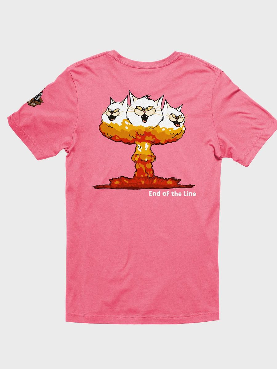 Cat-Tastrophe – End of the Line Character Back Graphic Tee product image (2)
