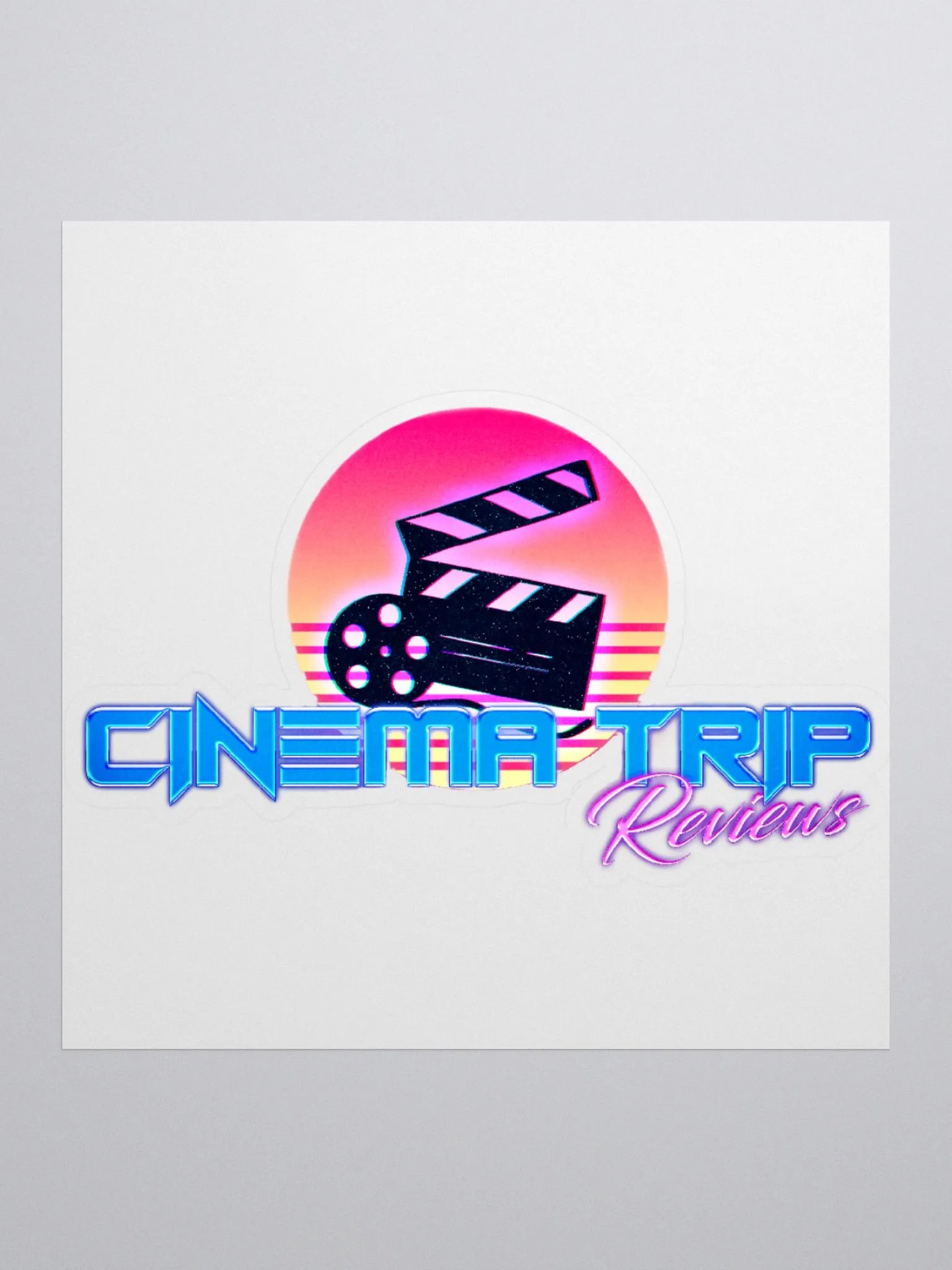 Cinema Trip Logo Sticker product image (1)