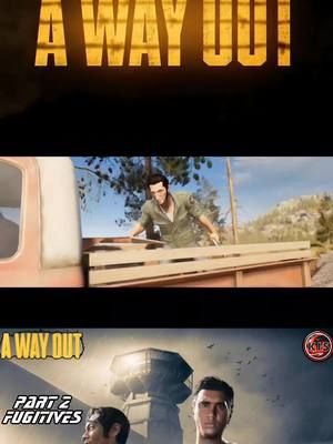 A Way Out Part 2 Highlights Check Us Out On YT and Rumble (Link In Bio) @jacknife2000 @T3  #awayout #xbox #gamerguys #gameteam #gamesquad #kis #hazelightstudios #coopgames 