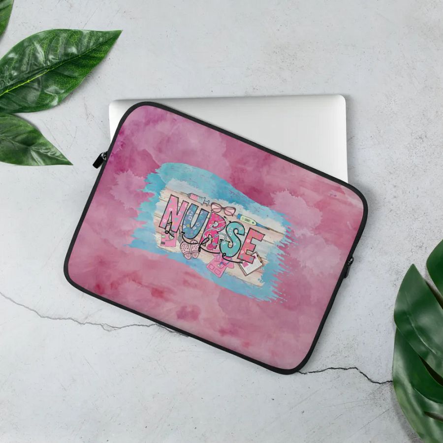 Nurse Glitz & Glam-Laptop Sleeve product image (2)