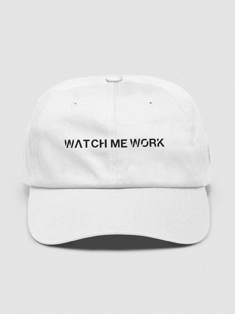 WatchMeWork Signature Dad Hat - White product image (1)